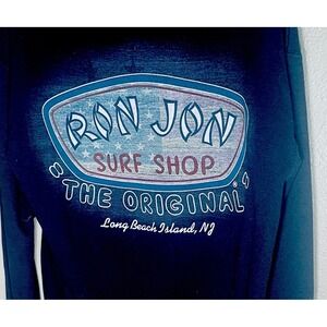 Ron Jon Surf Shop Hoodie Adult Large Long Beach NJ Graphic 23 In Pit To Pit. (E)
